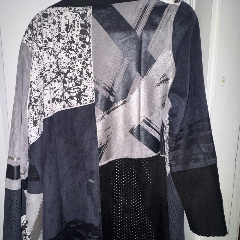 Stylish Patchwork Kimono - image 3